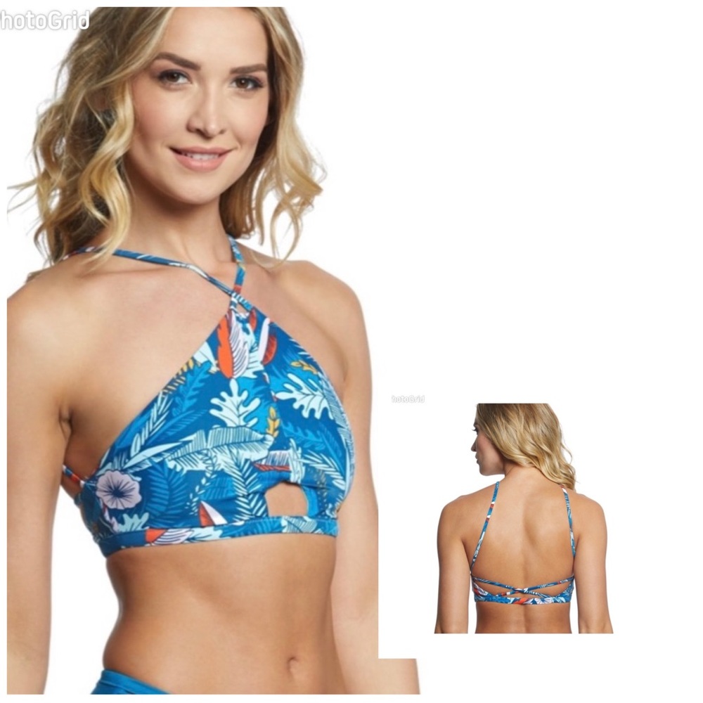NWT speedo swim small halter Top Bikini